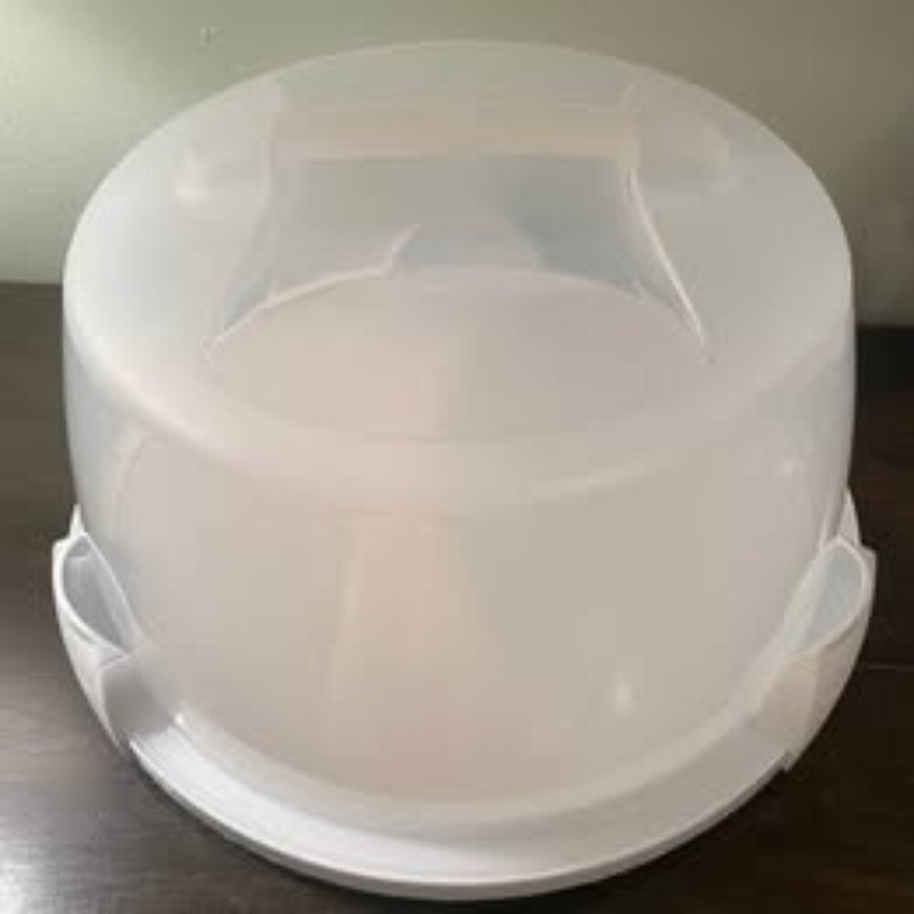 Wilton Cake Carrier with Locking Lid and Handle for Baking Travel Cooking Easter